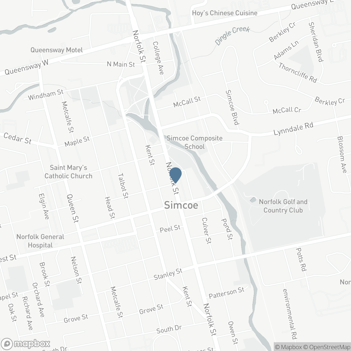 71 NORFOLK Street N, Simcoe, Ontario N3Y 3N6